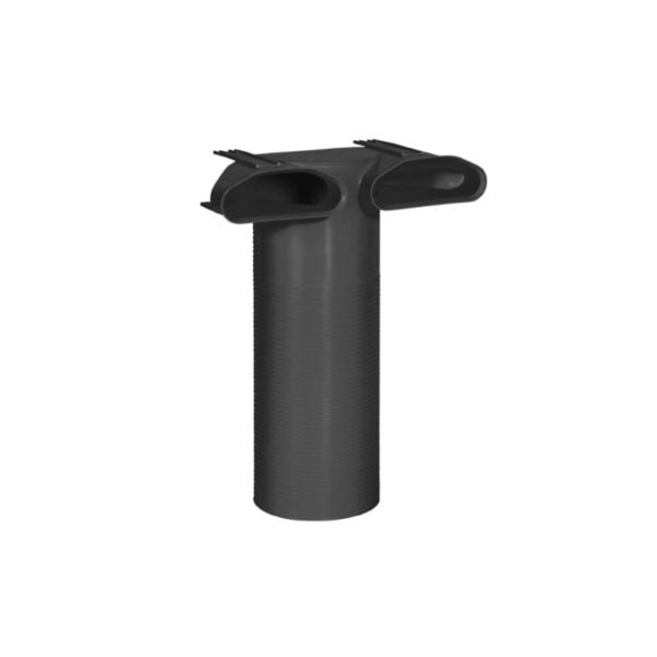 plenum la 90 grade profi-air tunnel 2x132x52 mm, 125 mm