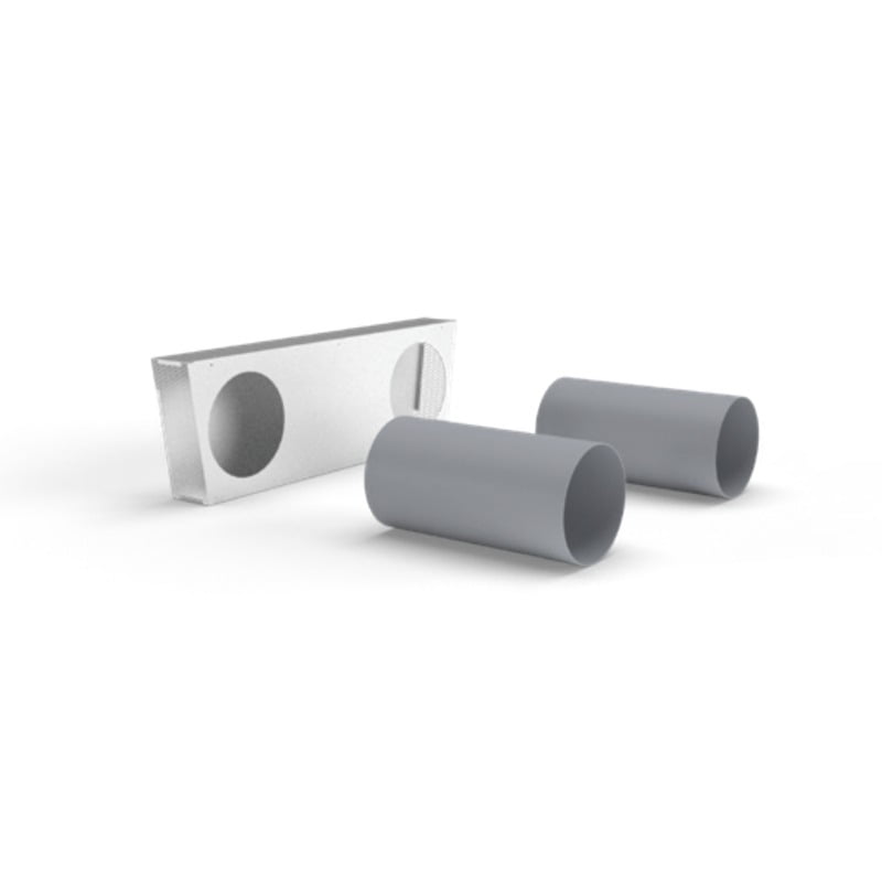 kit grila externa si tuburi cu diametru de 250 mm