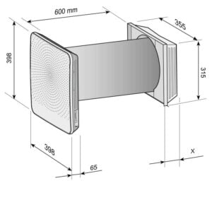 recuperator caldura schita brink air70