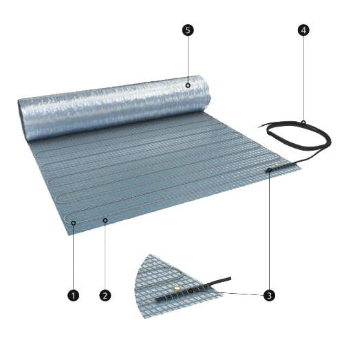 incalzire electrica in pardoseala woodtec10