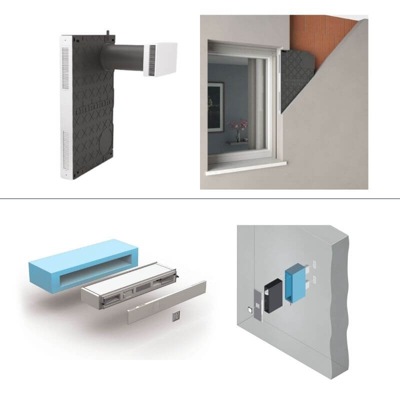 recuperator caldura pentru ventilatie desentralizata locala