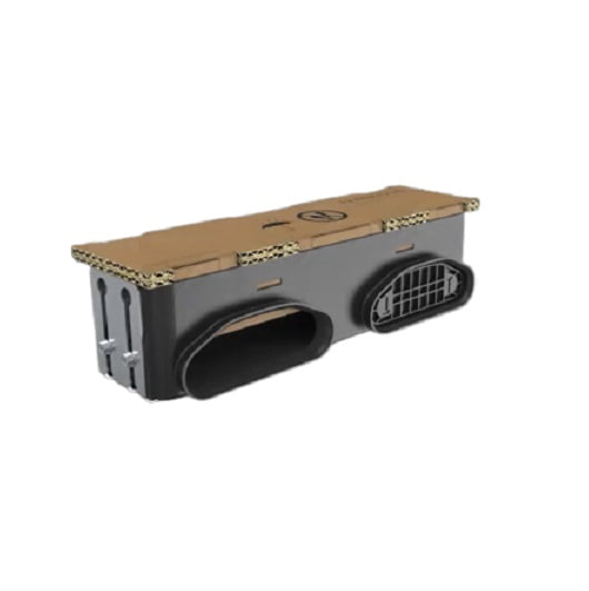 plenum dreptunghiular pentru tub profi air tunnel