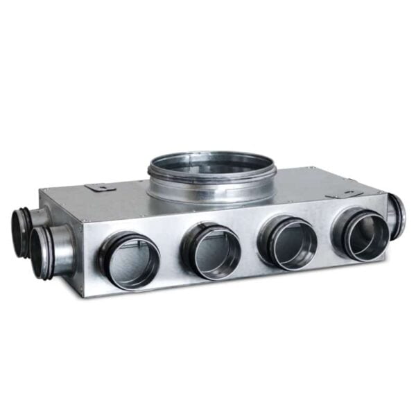 distribuitor ventilatie metalic orizontal alnor