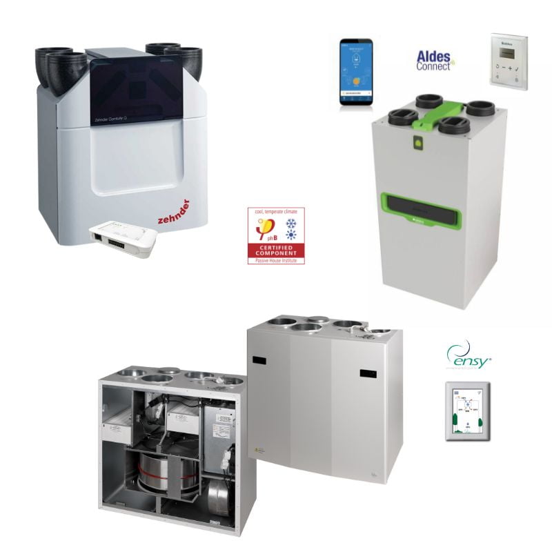 Unitati centrale de ventilatie cu recuperare de caldura