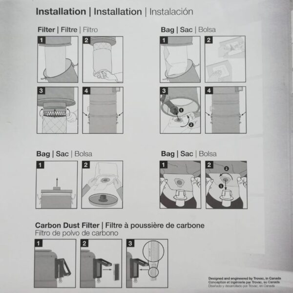 sac aspirator Cyclovac Supervac